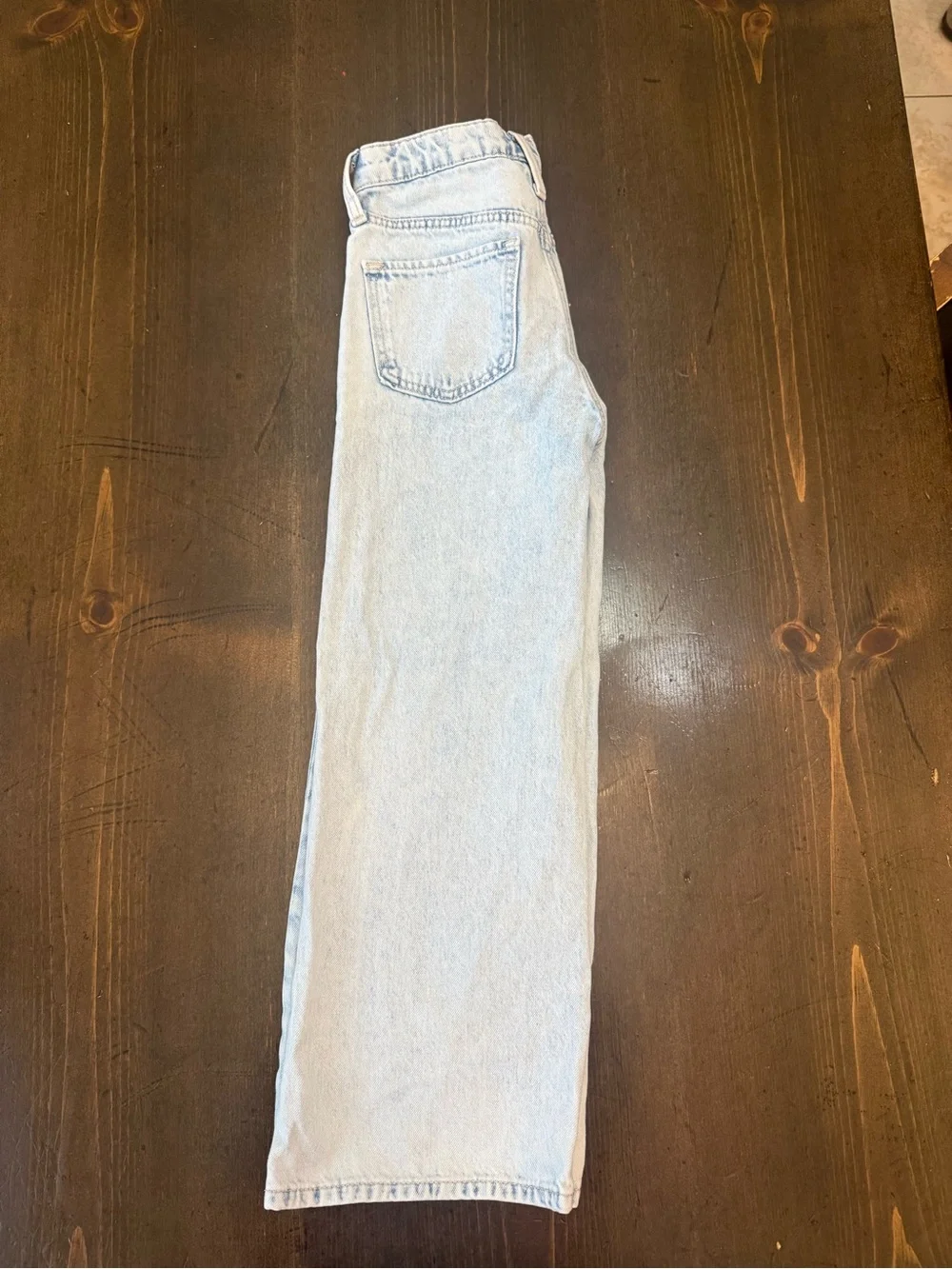 High Rise, Wide Leg Old Navy Jeans - Light Blue